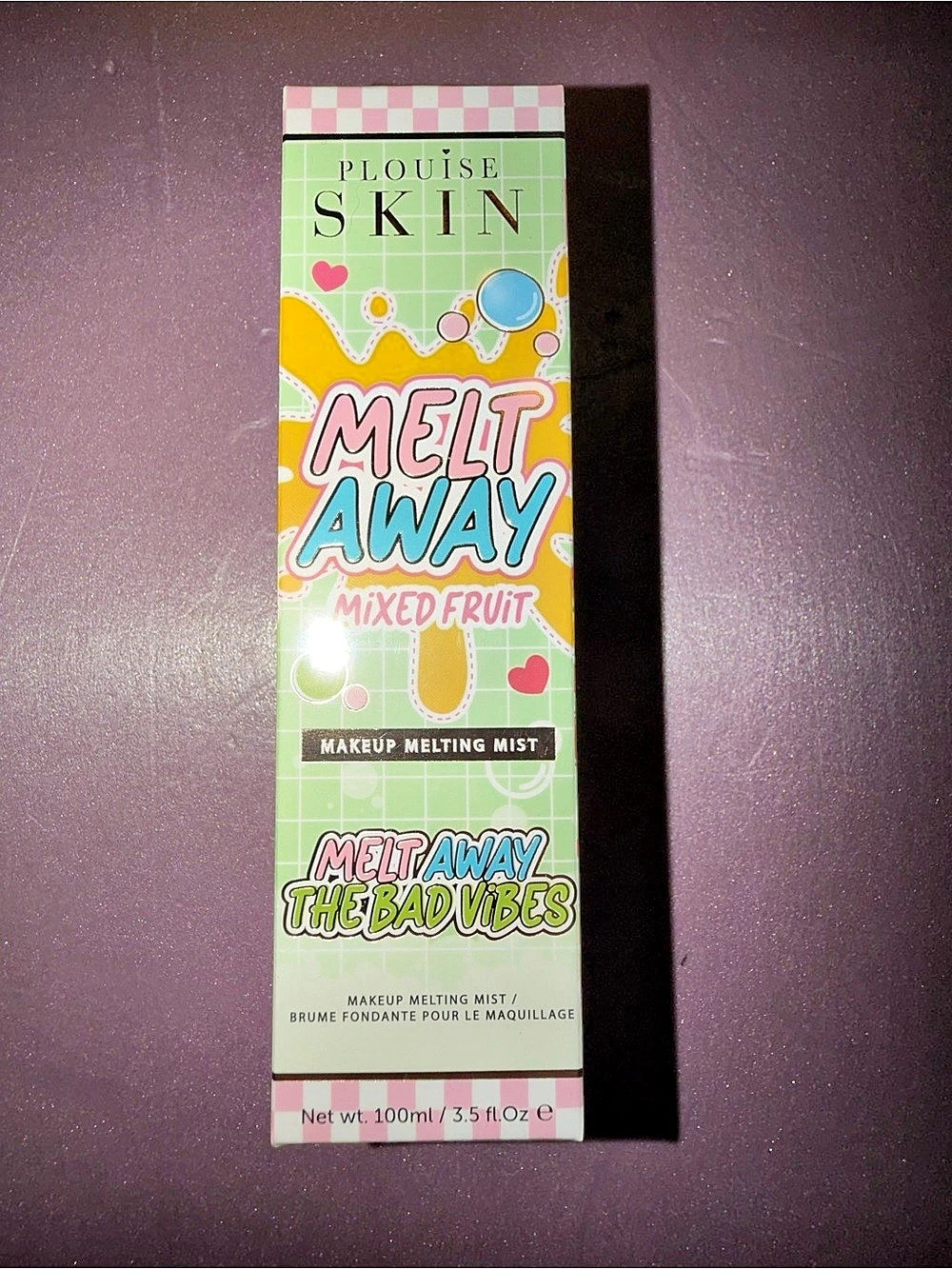 NIB P.Louise Skin Melt Away Makeup Melting Mist - Mixed Fruit
